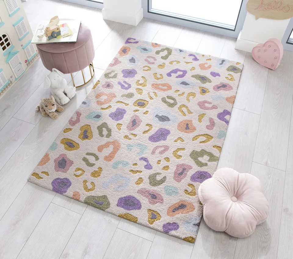 flair-rugs-leopard-brights-kids-teppich image 1