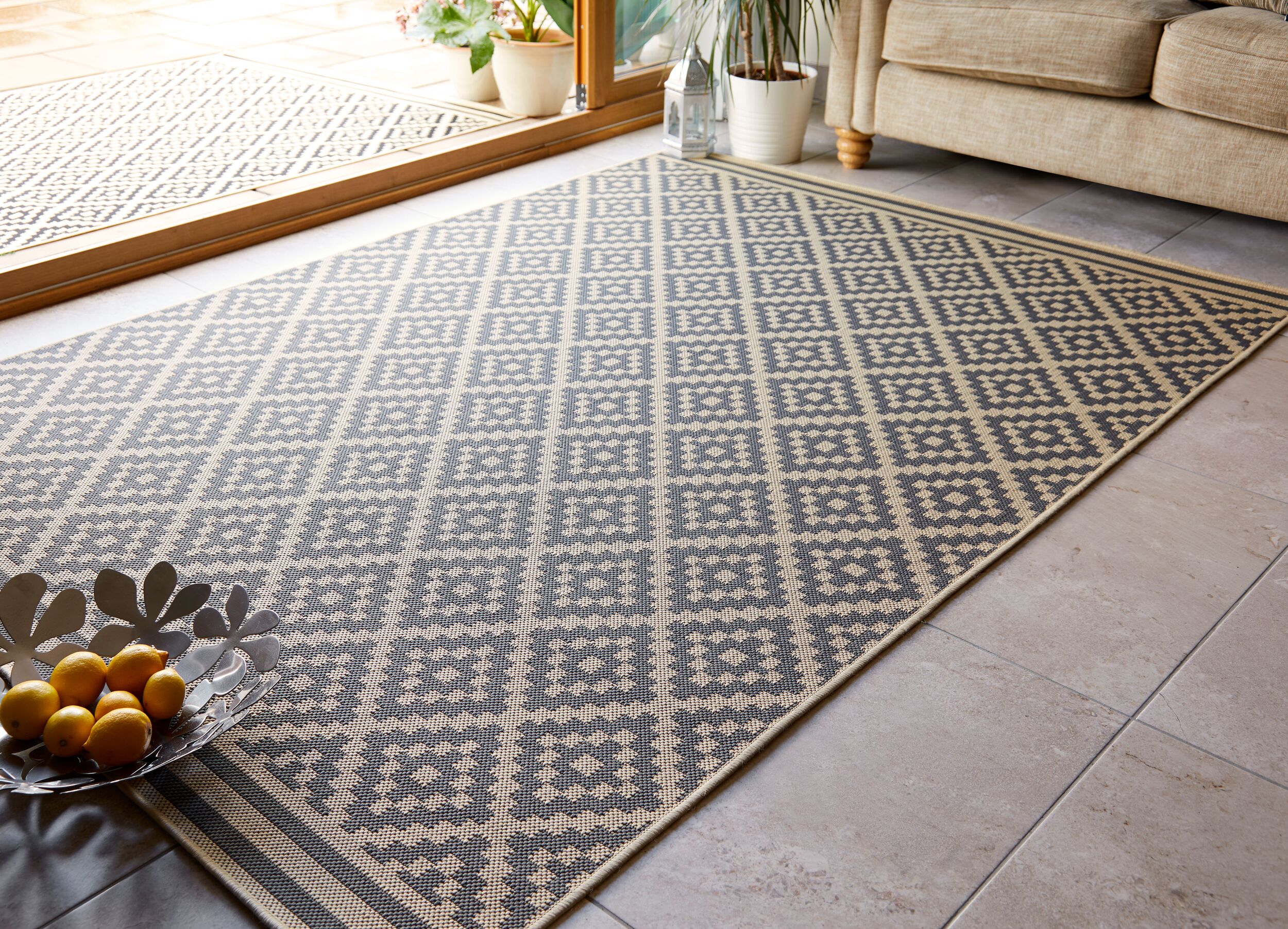 flair-rugs-moretti-geometric-teppich-indoor-outdoor image 1