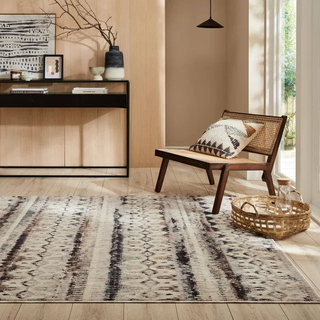 flair-rugs-marly-global-geo-recycled-teppich image 1