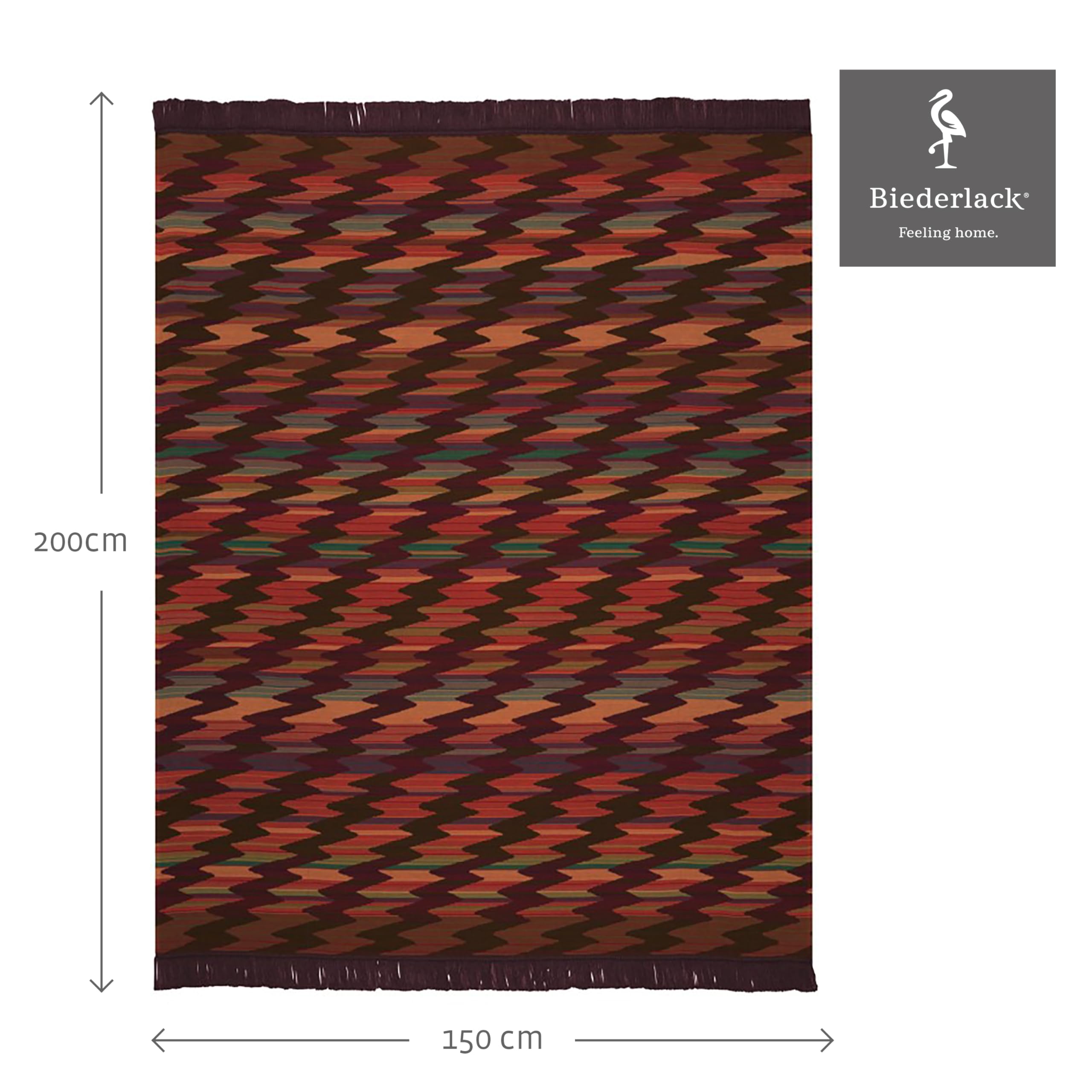 biederlack-wohndecke-marokko-150x200-cm-fransendecke-orientalisch image 2