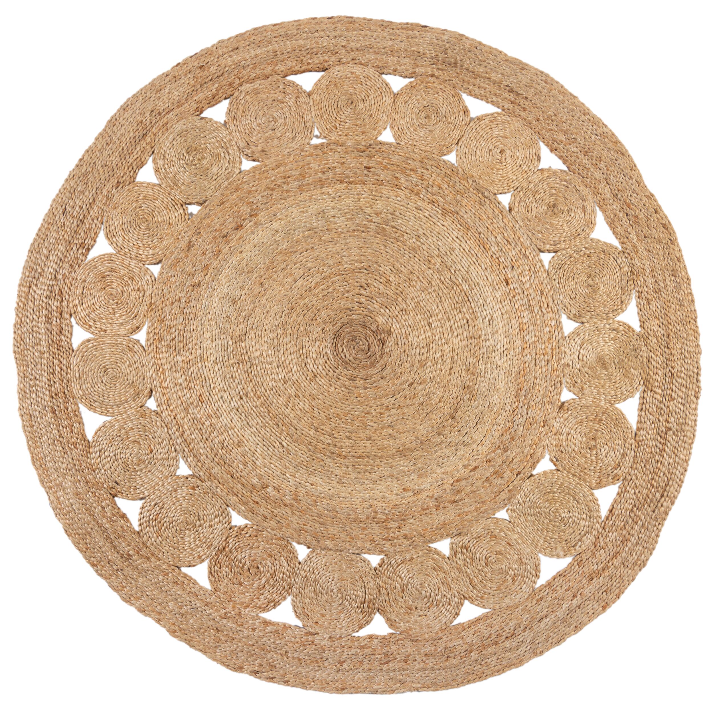 flair-rugs-arya-runder-jute-teppich image 2