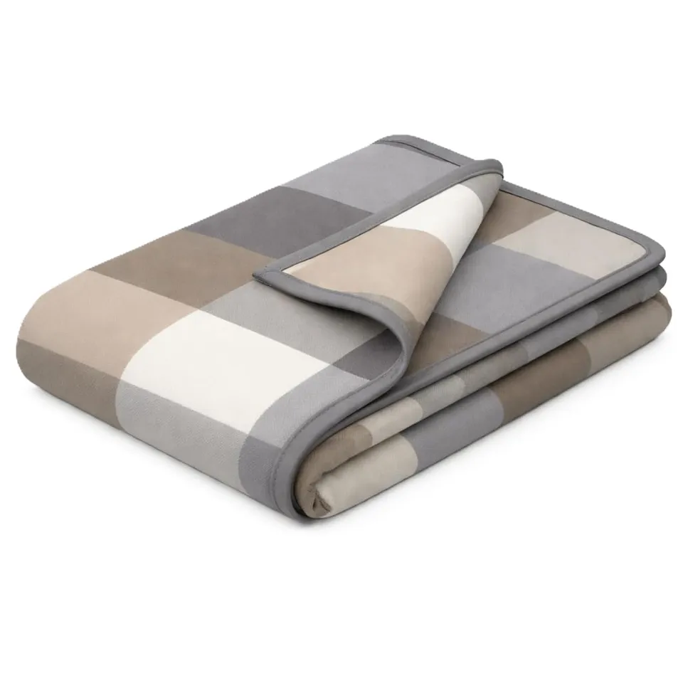 biederlack-cotton-home-timeless-wohndecke-150x200-cm-karo image 1