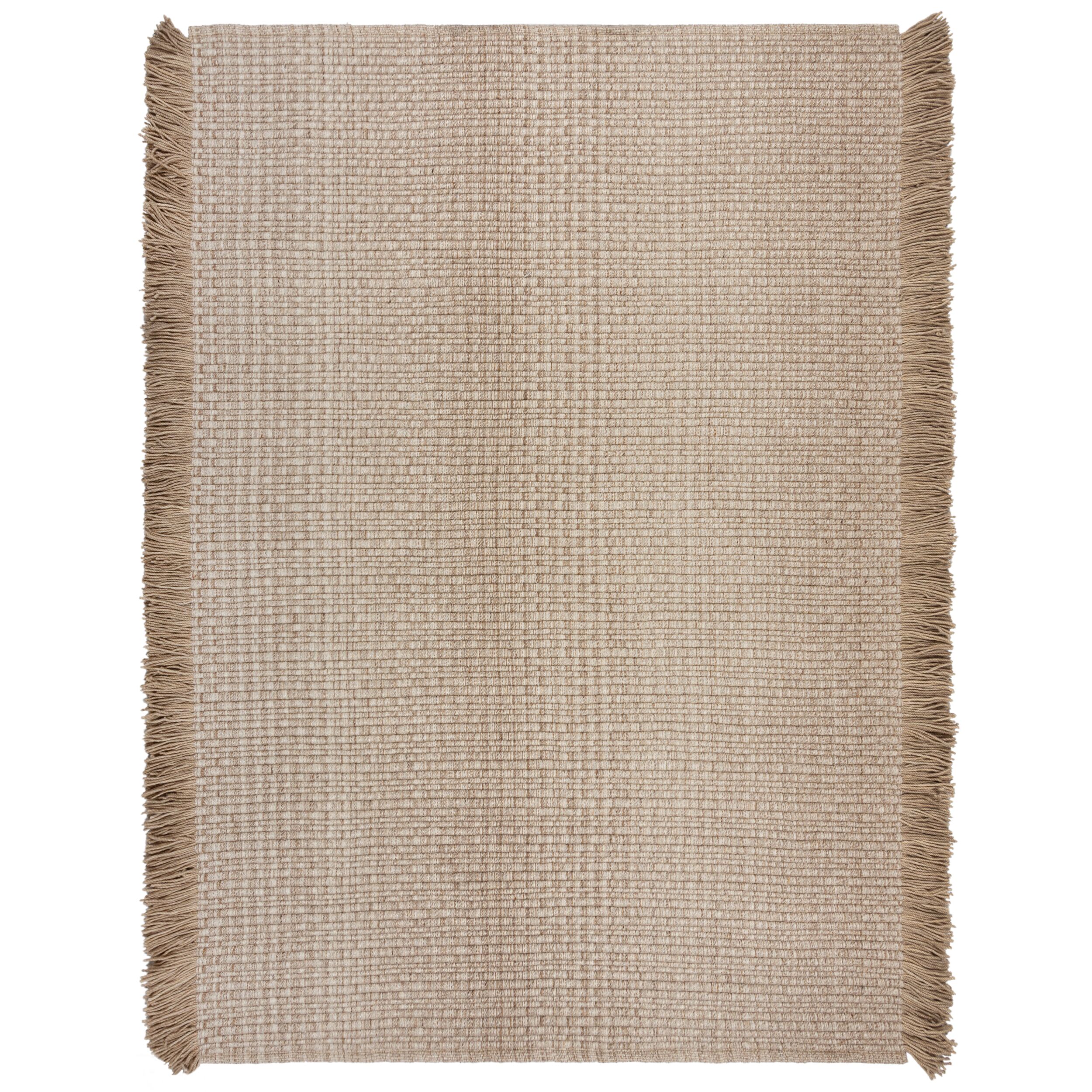 flair-rugs-rene-gerippt-wollteppich-mit-fransen image 2