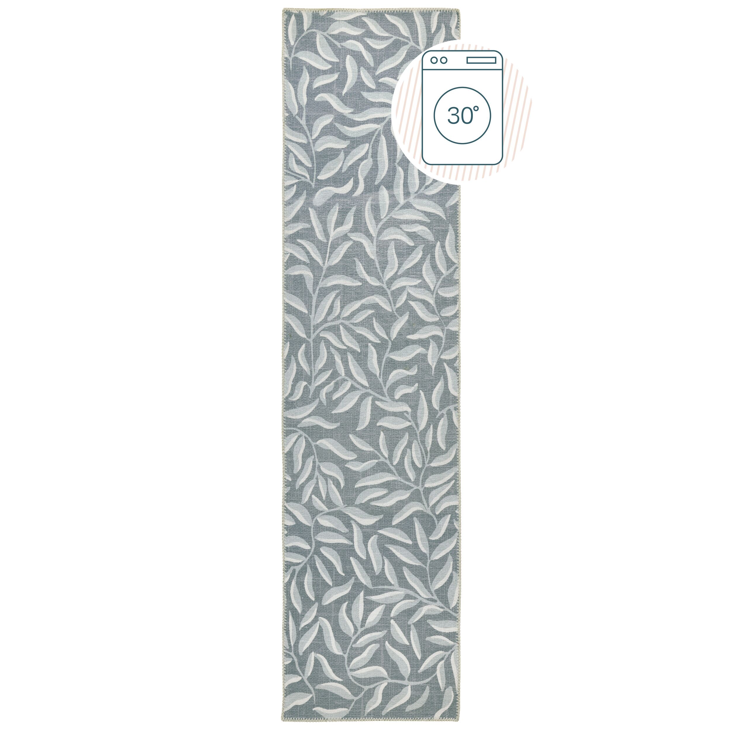 flair-rugs-wallace-leaves-waschbarer-l-ufer-teppich image 2
