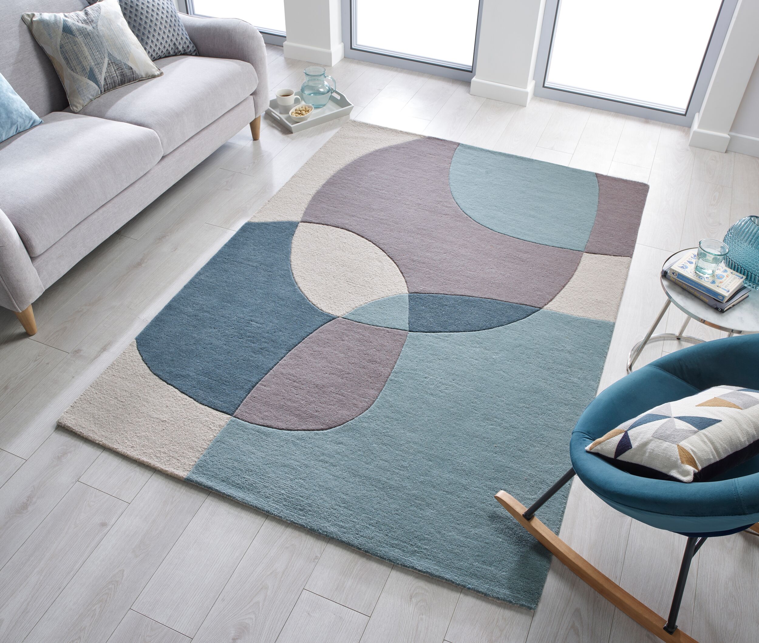 flair-rugs-glow-moderner-wollteppich image 4