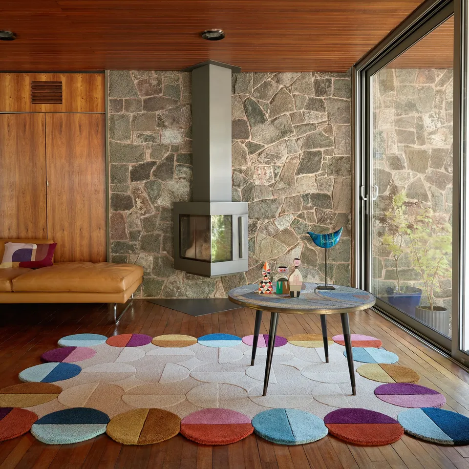 flair-rugs-mia-textured-scallop-wollteppich image 1