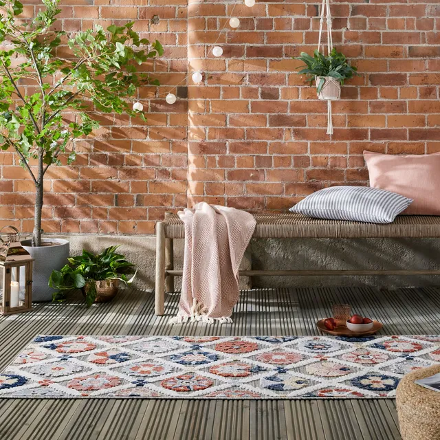 flair-rugs-flora-outdoor-indoor-l-ufer-teppich-mit-blumenmuster image 1