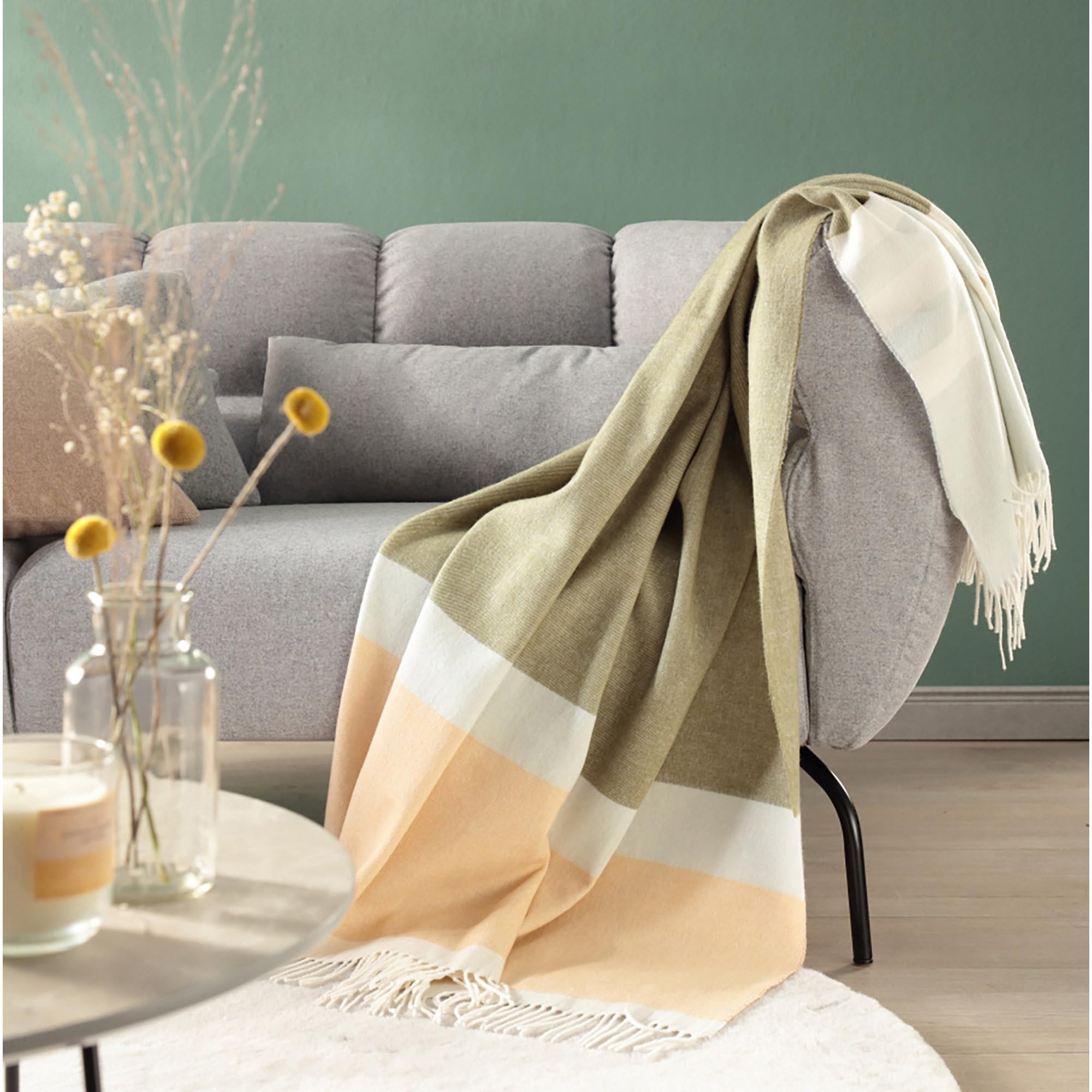 biederlack-blockstripe-plaid-mit-fransen-130x170-cm image 2