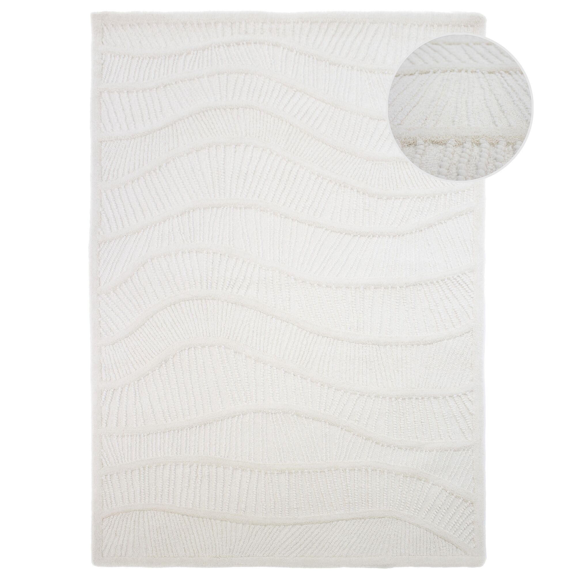 flair-rugs-sculptured-wave-wollmix-teppich image 2