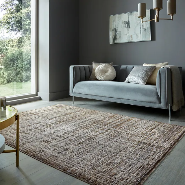 flair-rugs-lattice-linear-recycled-rug-recycling-teppich-linear image 1