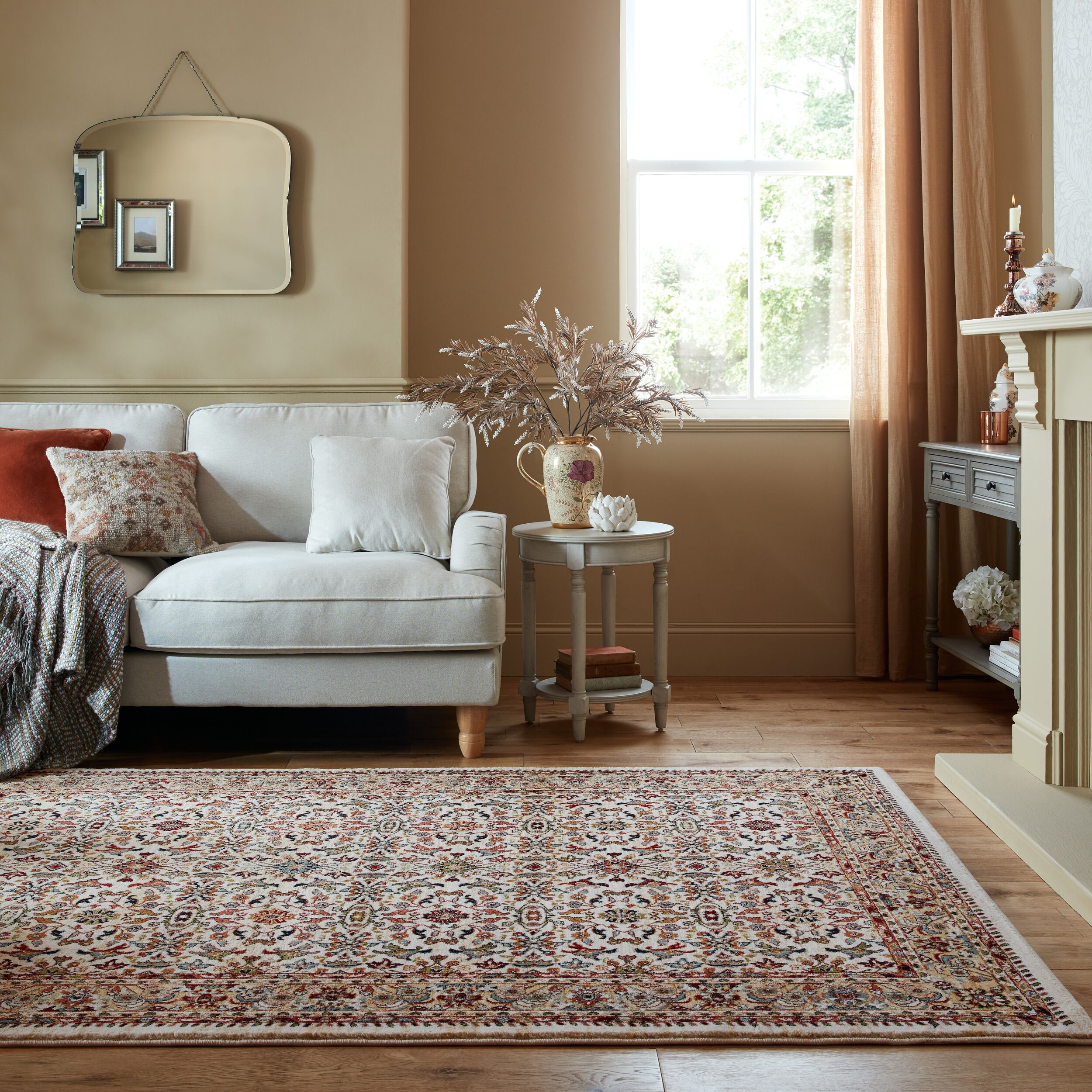 flair-rugs-sandford-vintage-muster-teppich image 1