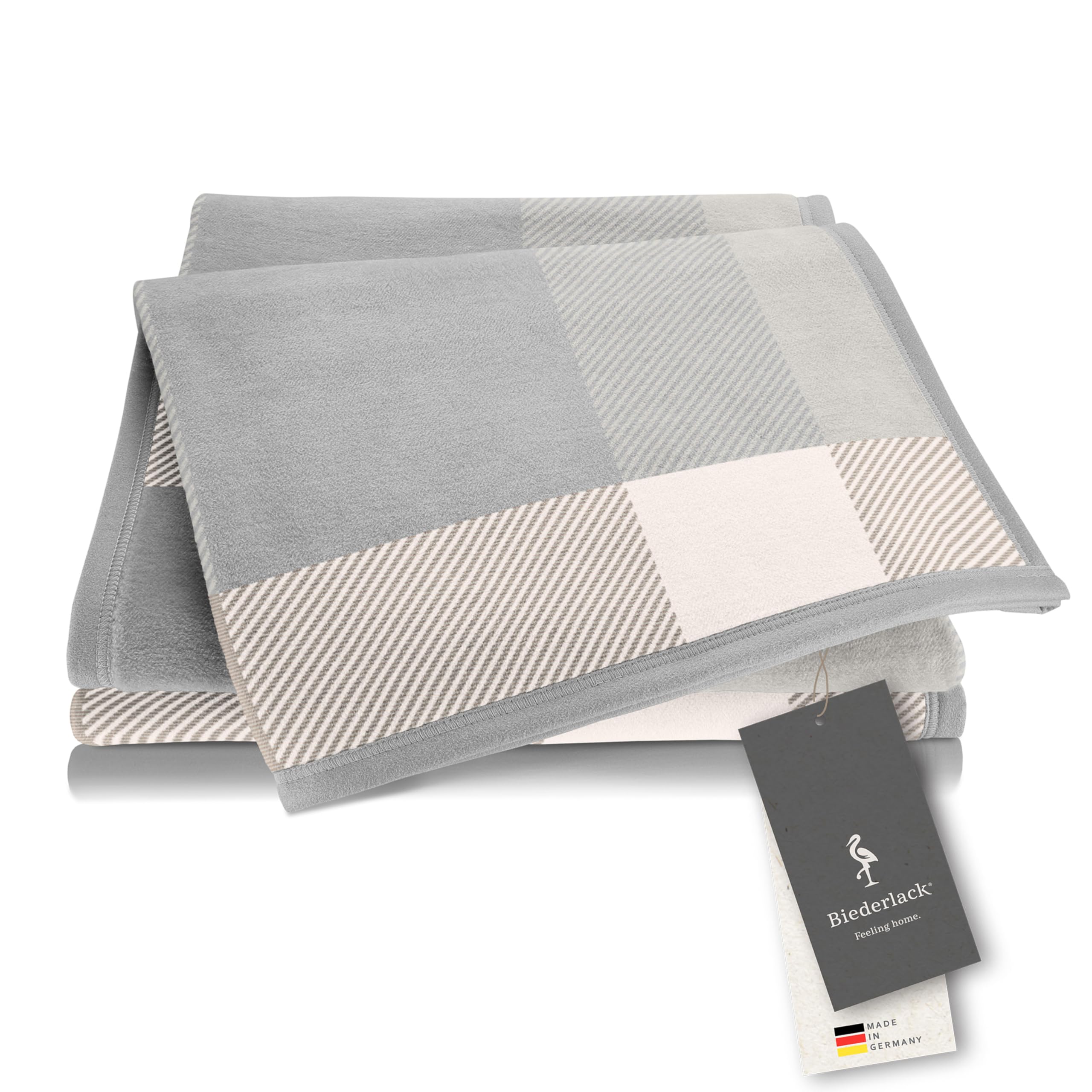 biederlack-kuscheldecke-check-ros-150x200-cm-sofa-decke image 7