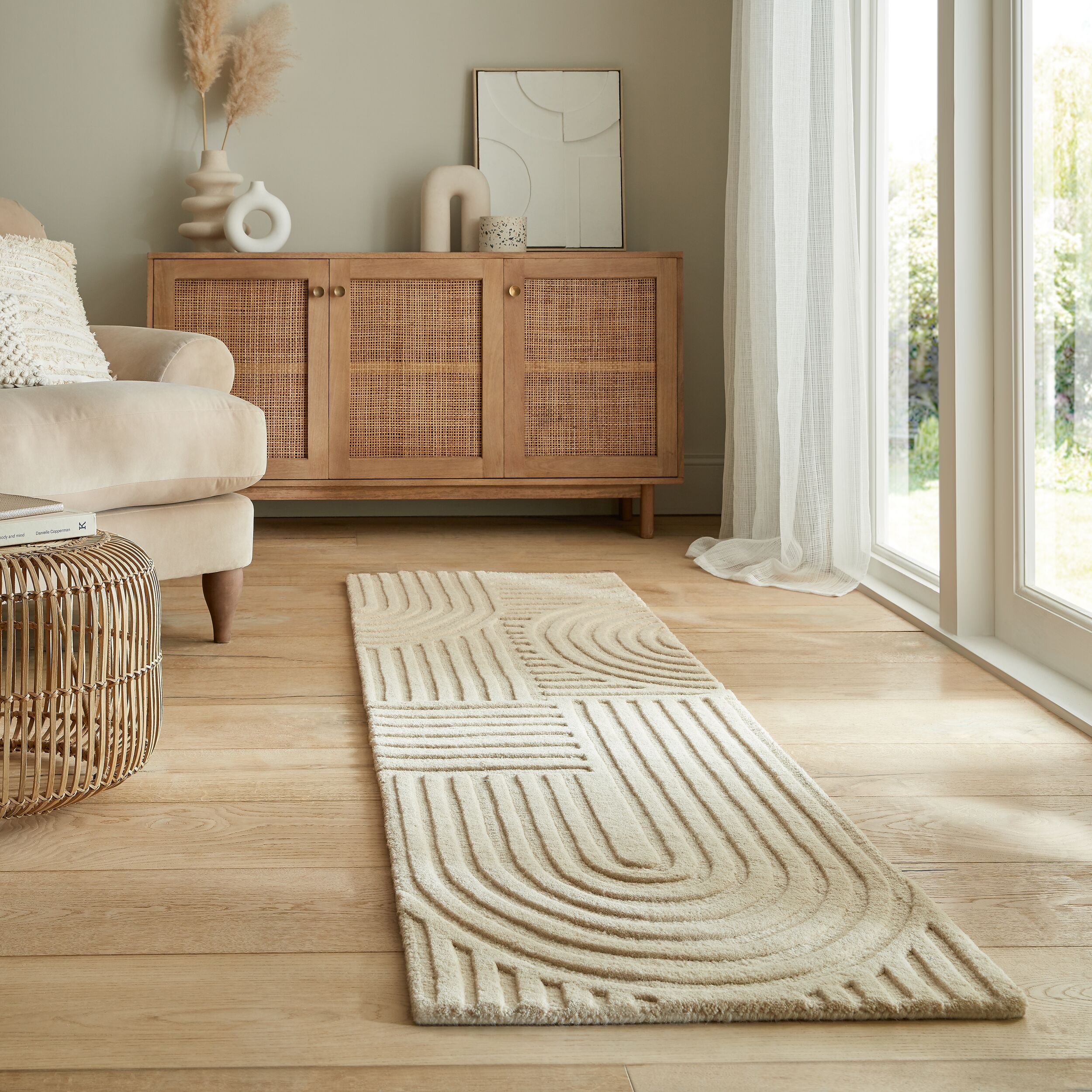 flair-rugs-zen-garden-modern-wool-l-uferteppich image 1