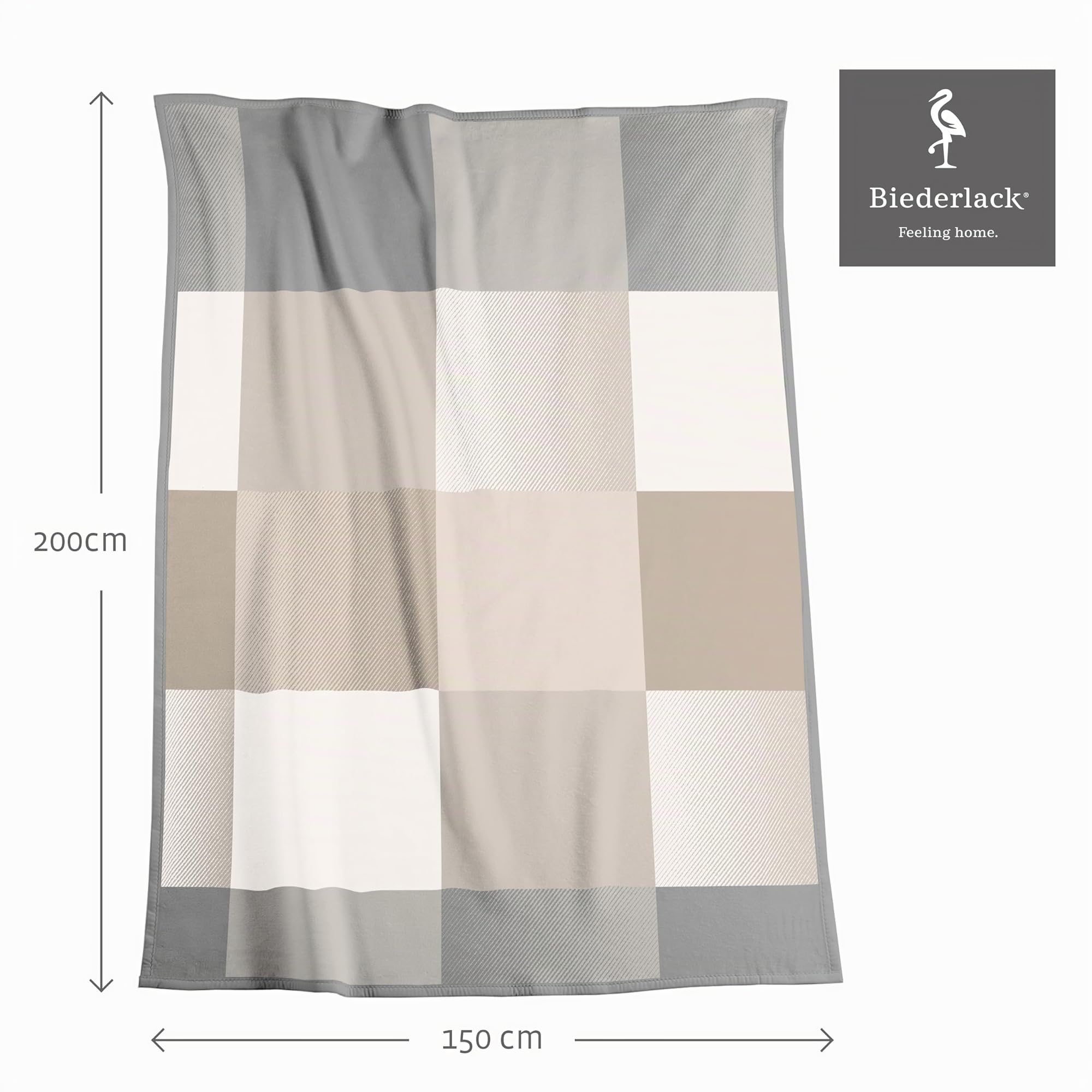 biederlack-across-beige-kuscheldecke-150x200-cm image 2