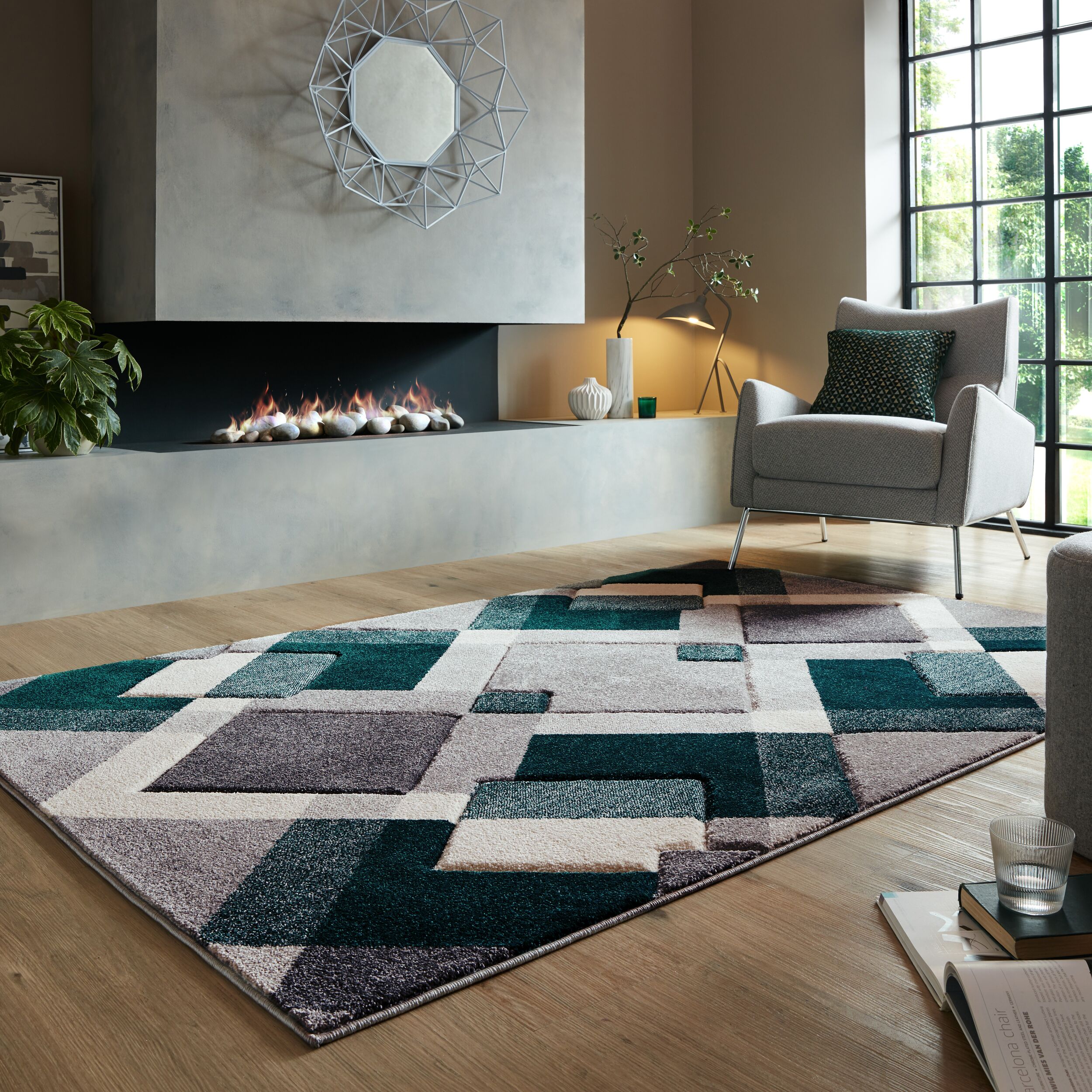 flair-rugs-nimbus-design-teppich-geometrisch image 1