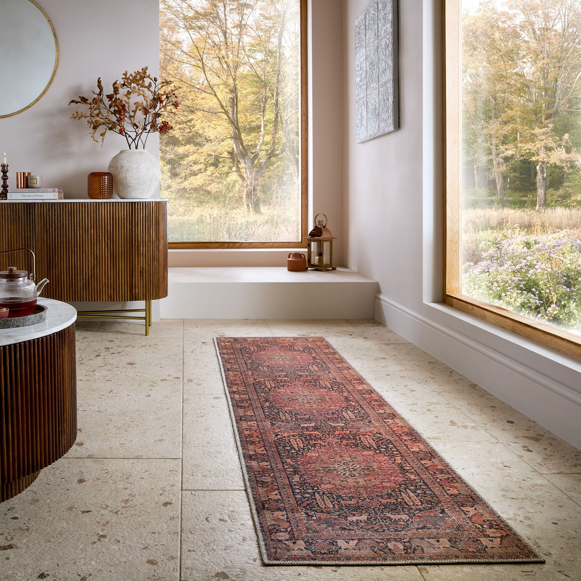 flair-rugs-nico-waschbarer-traditioneller-l-ufer image 1