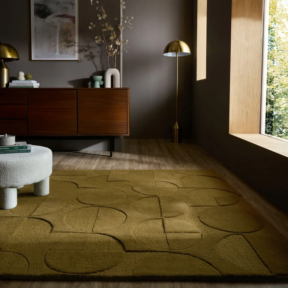flair-rugs-gigi-wolle-geometrie-teppich image 1