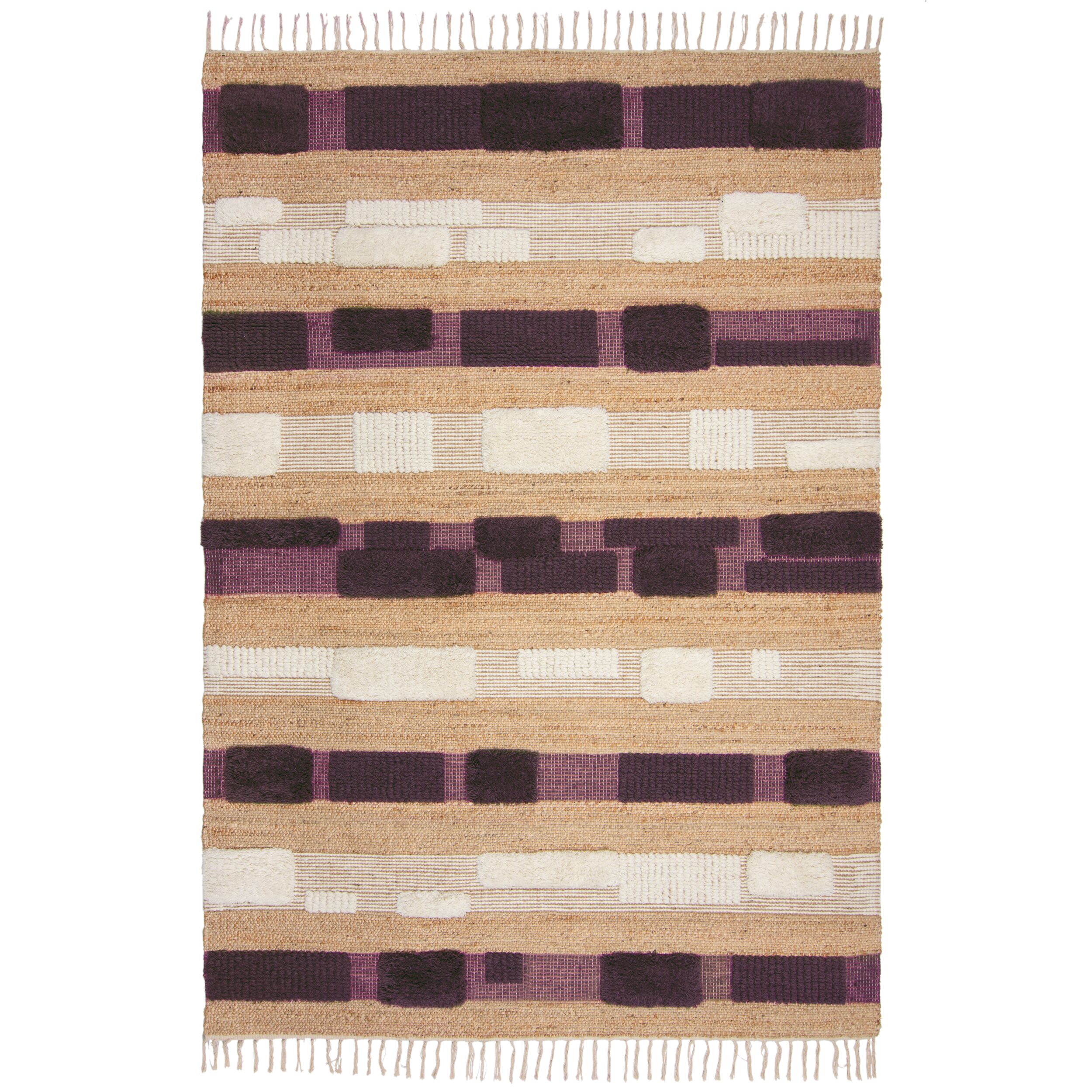 flair-rugs-medina-blocks-jute-blend-teppich-naturfaser image 2