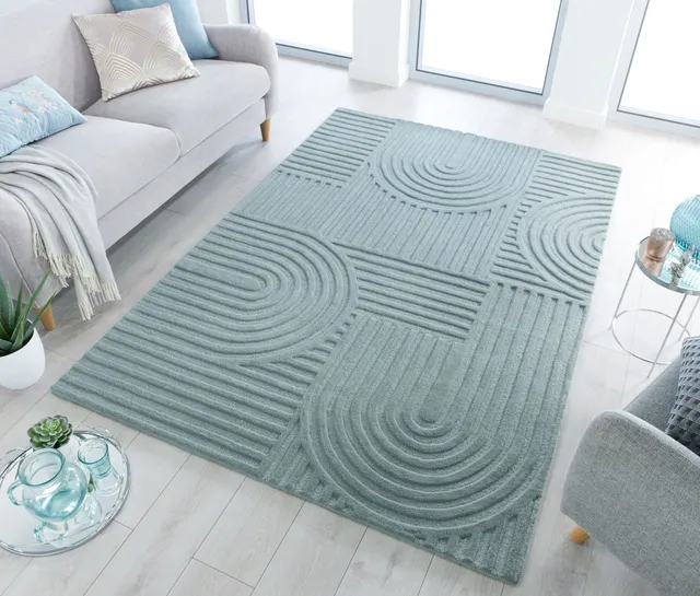 flair-rugs-zen-garden-modern-wool-wollteppich image 1