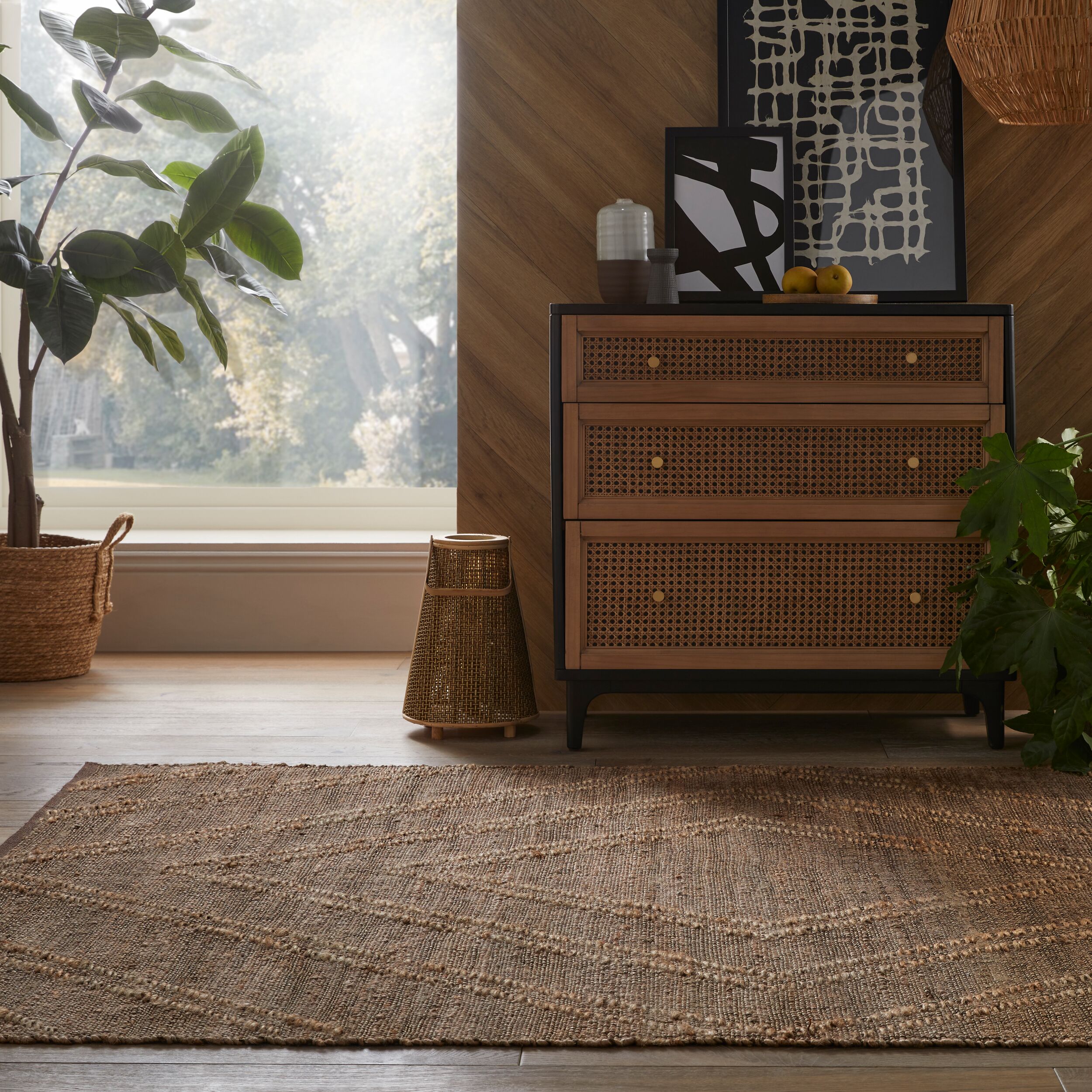 flair-rugs-trey-geometric-jute-teppich image 1