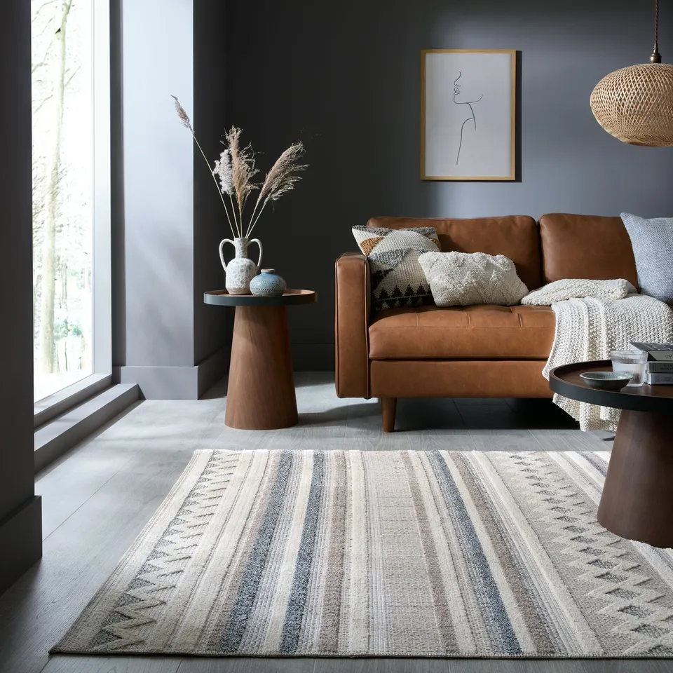 flair-rugs-everett-waschbarer-global-teppich image 1