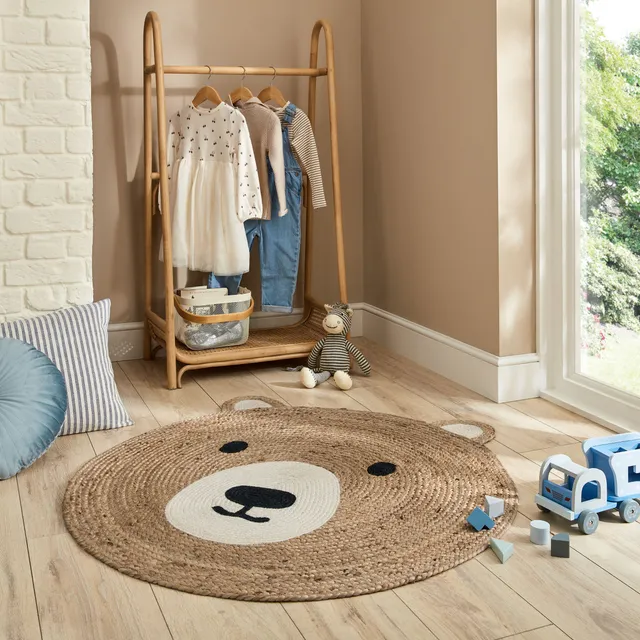 flair-rugs-bertie-bear-jute-kinderteppich image 1