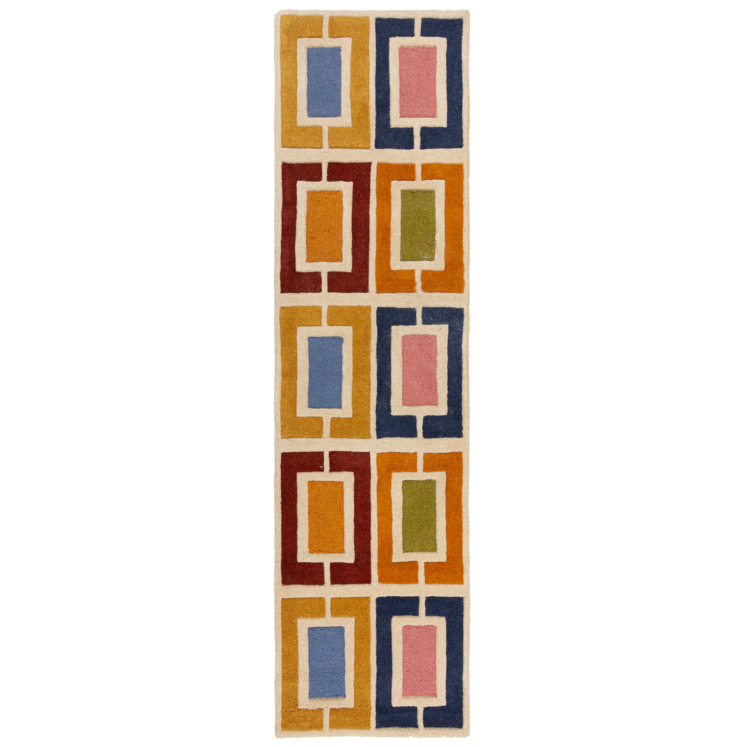 flair-rugs-retro-blocks-woll-l-ufer-geschnitzt image 2