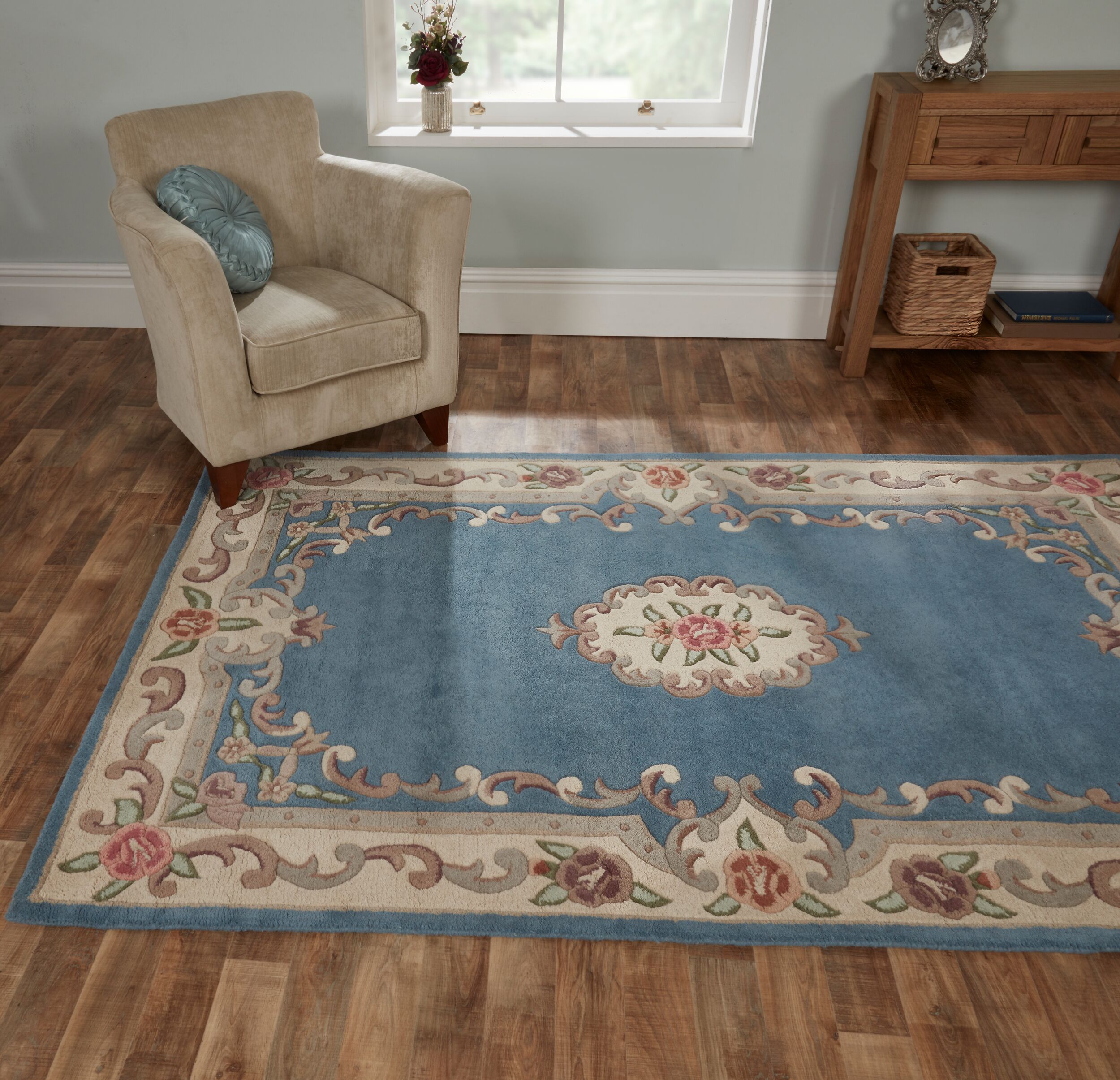 flair-rugs-aubusson-vintage-wollteppich image 6