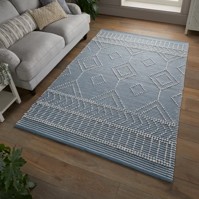 flair-rugs-robyn-geometric-woven-teppich image 1