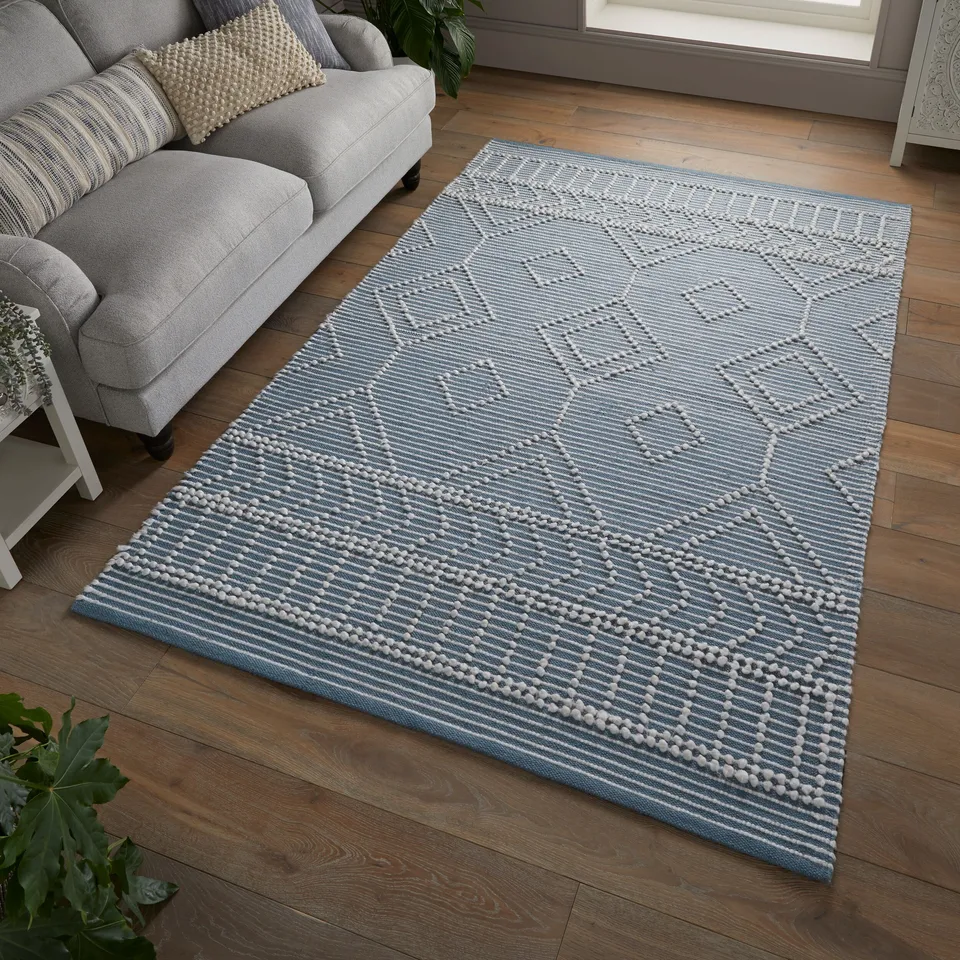 flair-rugs-robyn-geometric-woven-teppich image 1