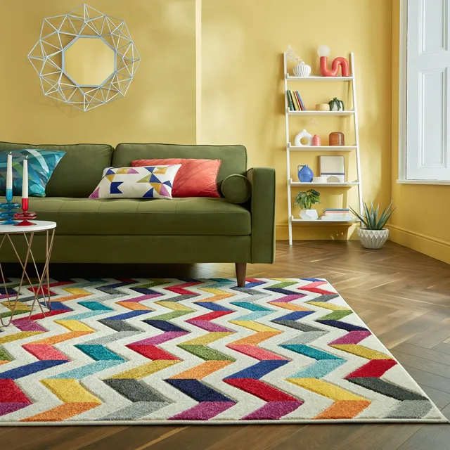 flair-rugs-bolero-moderner-streifen-teppich-bunt image 1