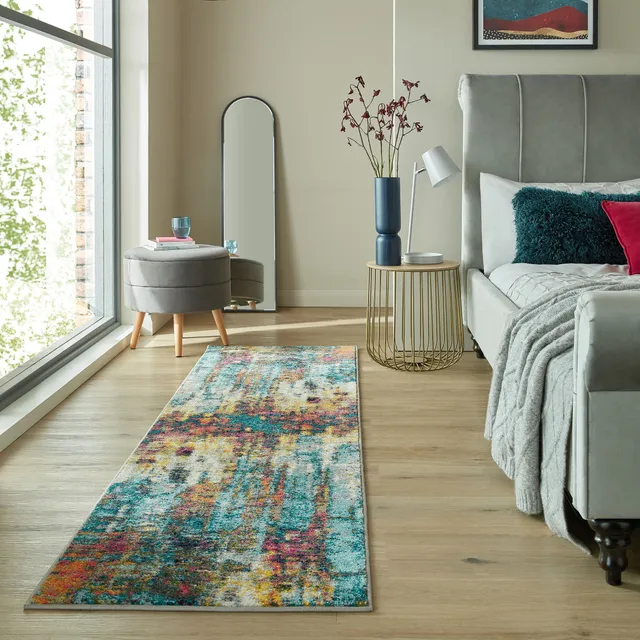 flair-rugs-abstraction-modern-multi-l-uferteppich image 1