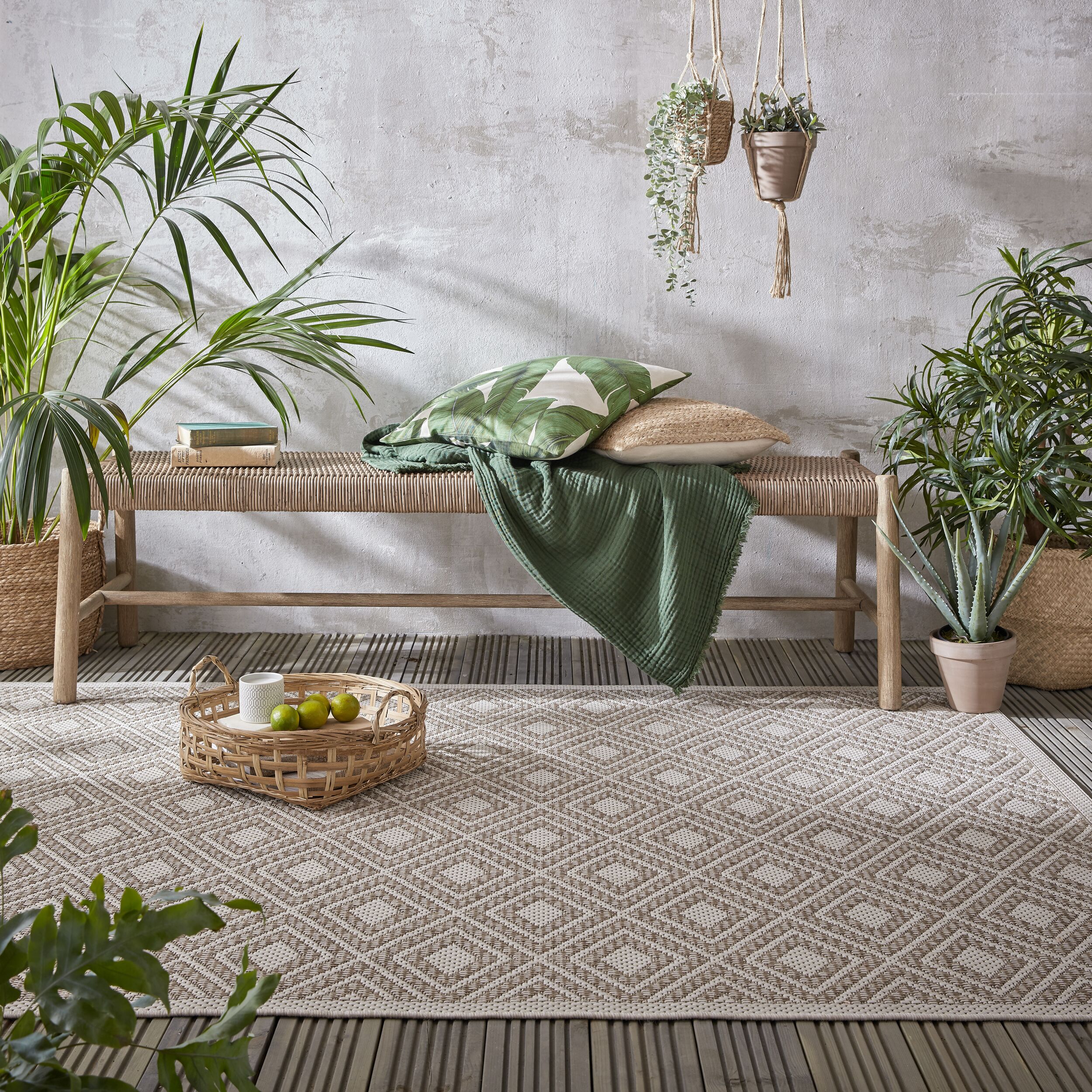 flair-rugs-almada-geometric-indoor-outdoor-teppich image 1