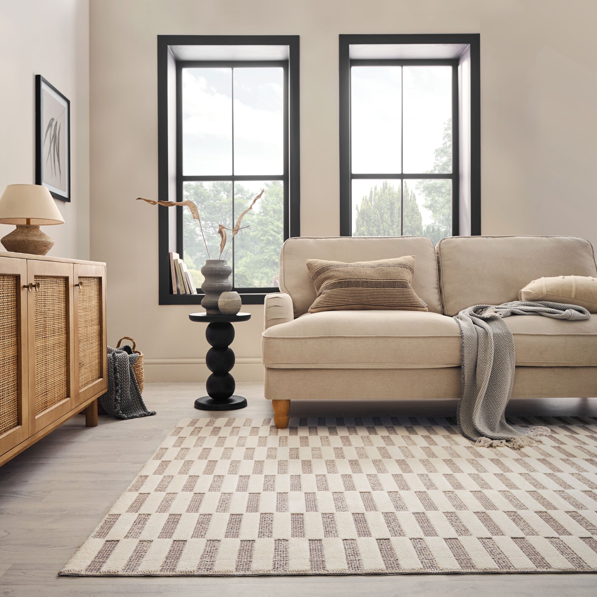 flair-rugs-marlowe-washable-geometric-teppich image 1
