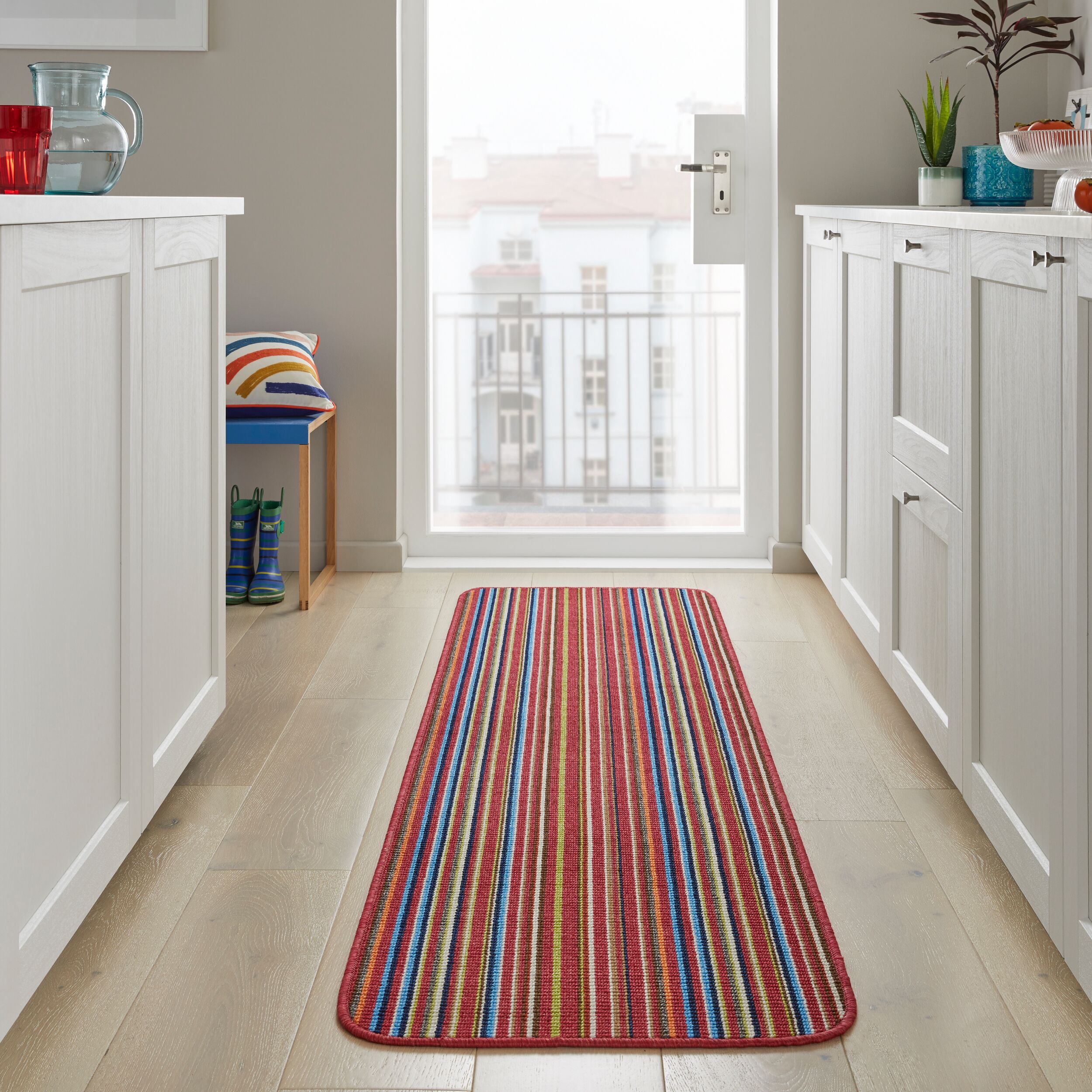 flair-rugs-roman-stripe-waschbarer-l-ufer image 3