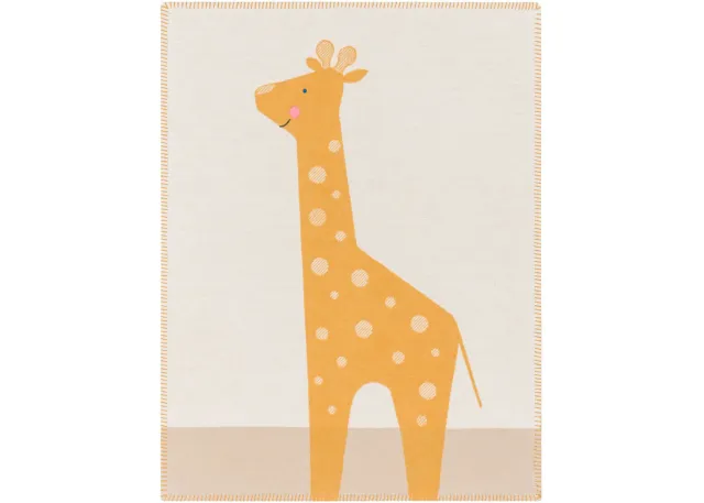 david-fussenegger-lili-babydecke-mit-stick-giraffe-grs image 1