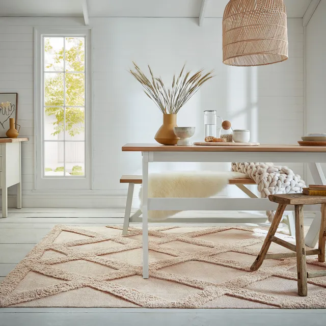 flair-rugs-tessa-rauten-tufting-teppich image 1