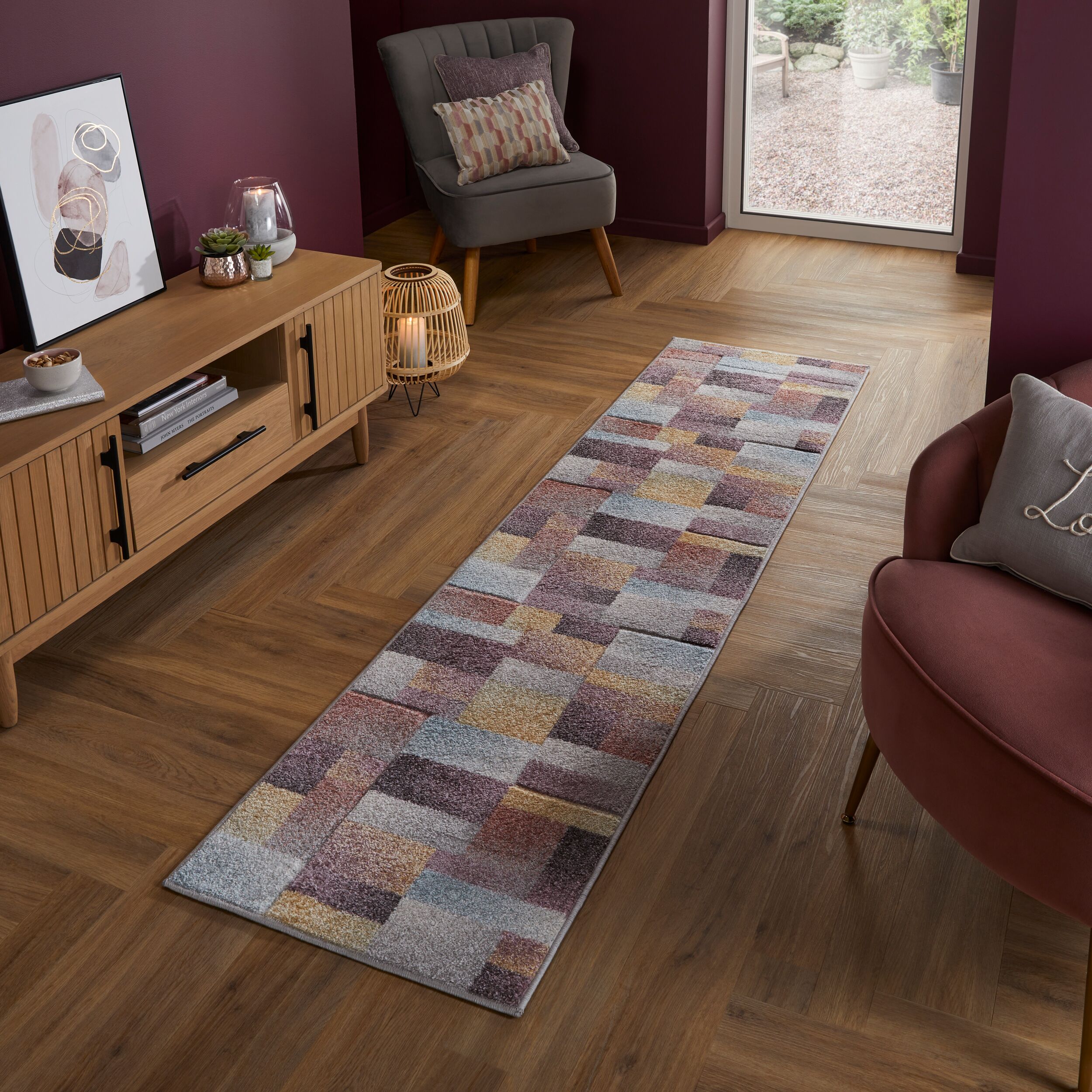 flair-rugs-lilia-handgeschnitzter-patchwork-l-ufer image 1