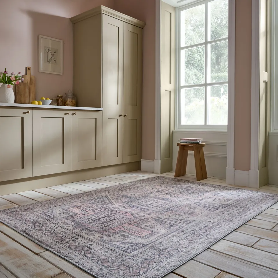 flair-rugs-otis-washable-traditional-teppich-waschbarer-l-ufer image 1