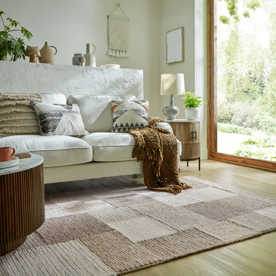 flair-rugs-minerals-patchwork-wollteppich image 1