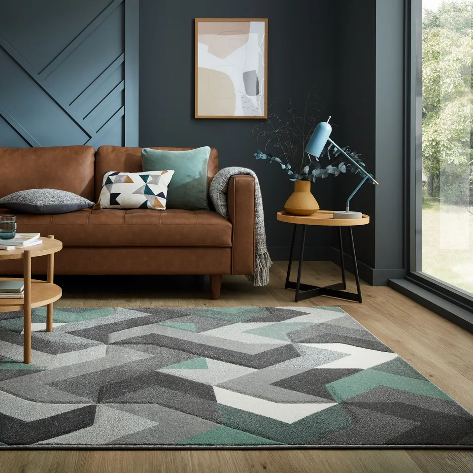 flair-rugs-aurora-geometric-modern-teppich image 1
