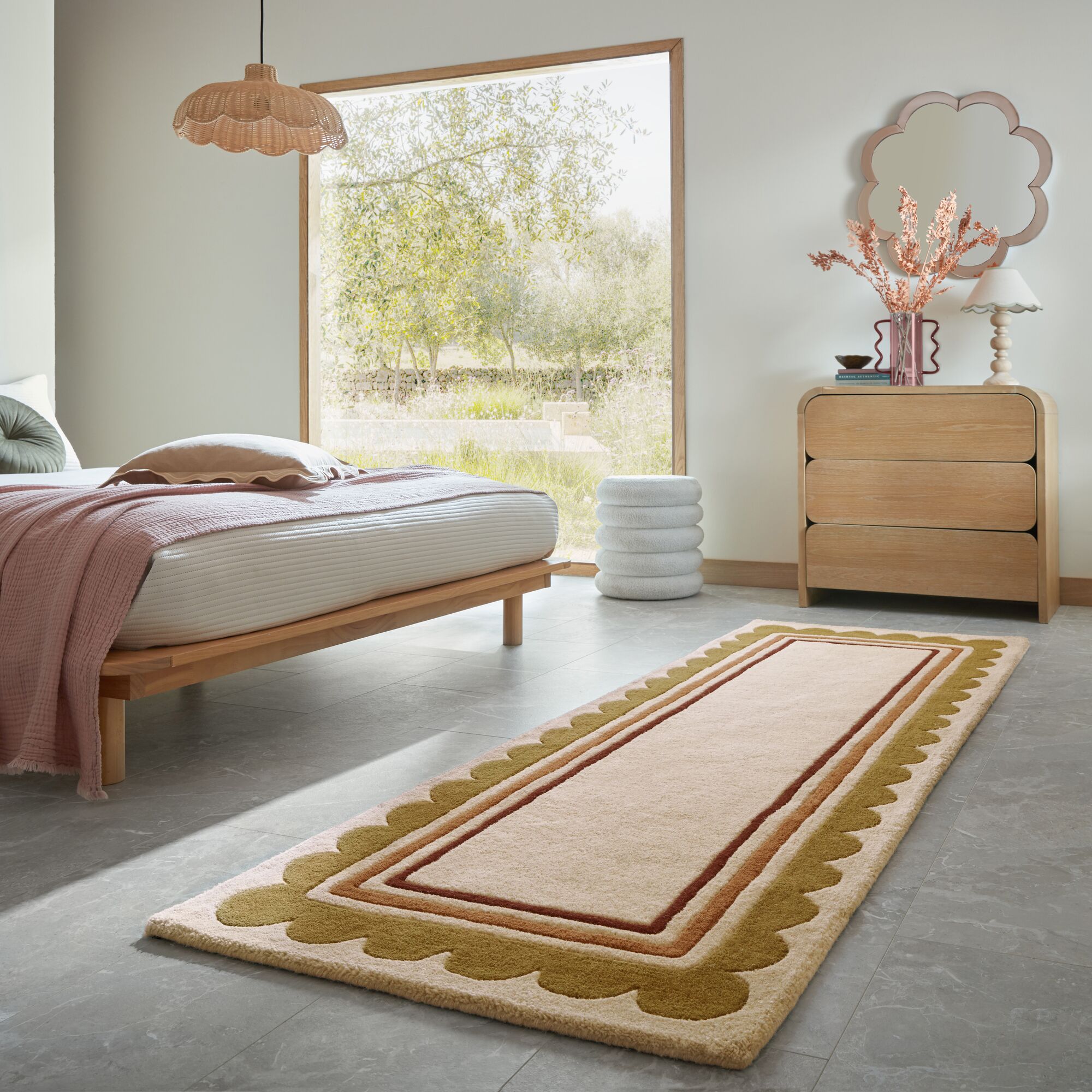 flair-rugs-lois-scallop-woll-l-ufer-mit-bogenkante image 3