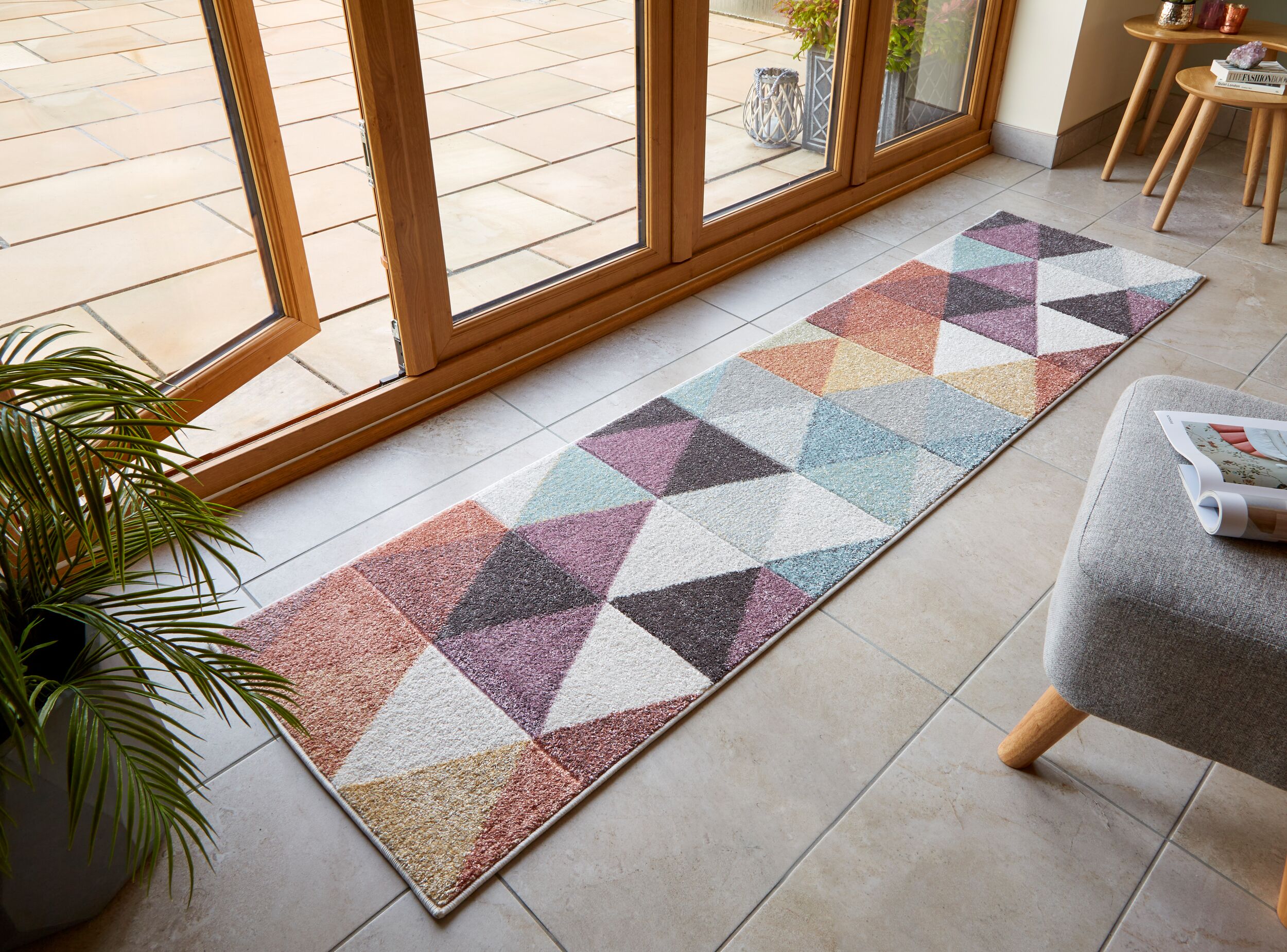 flair-rugs-eliza-geometrisch-multi-l-uferteppich image 1