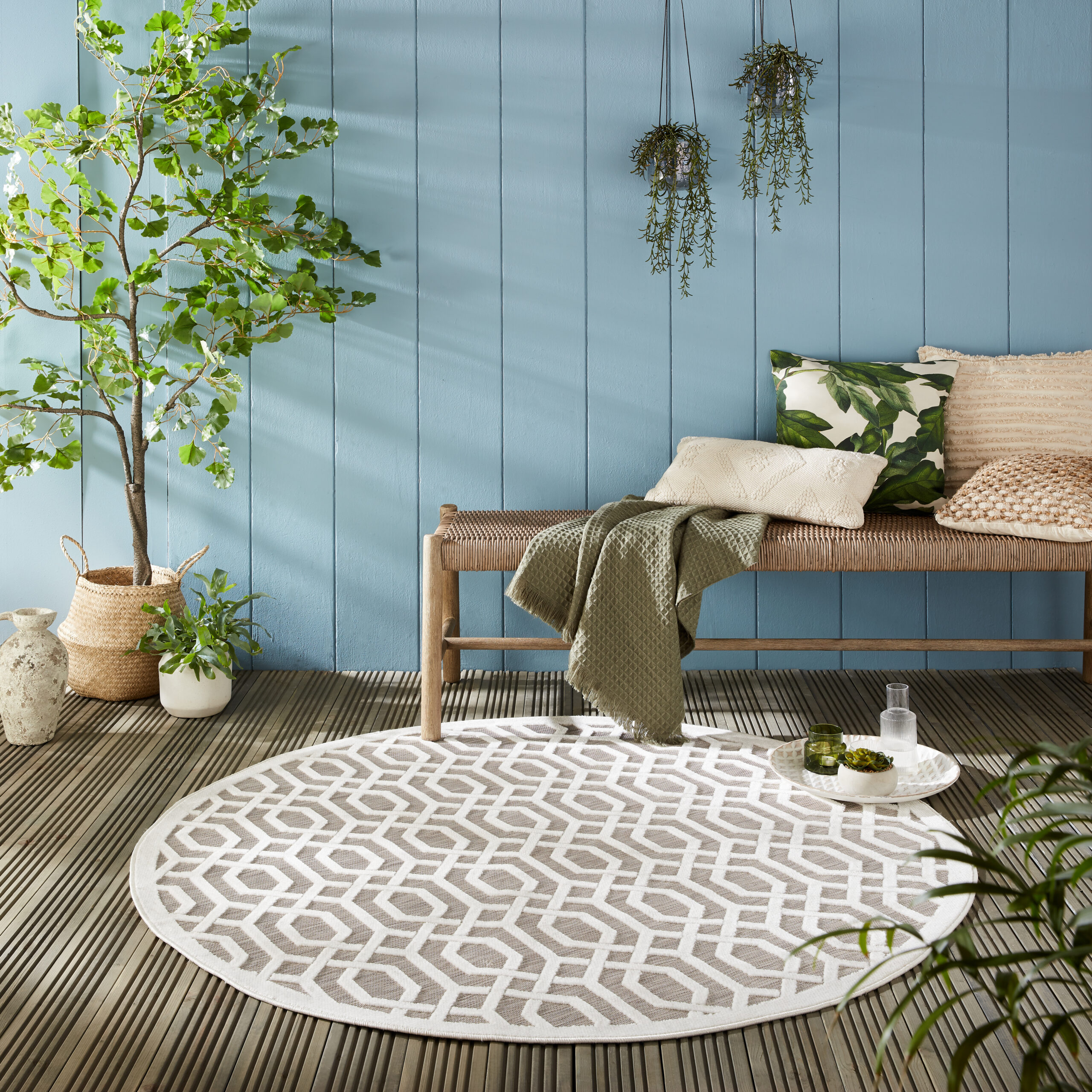 flair-rugs-mataro-indoor-outdoor-teppich-geometrisch image 3