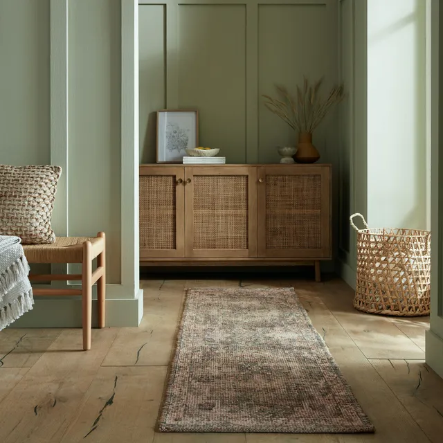flair-rugs-selena-vintage-jute-l-ufer-bedruckt image 1