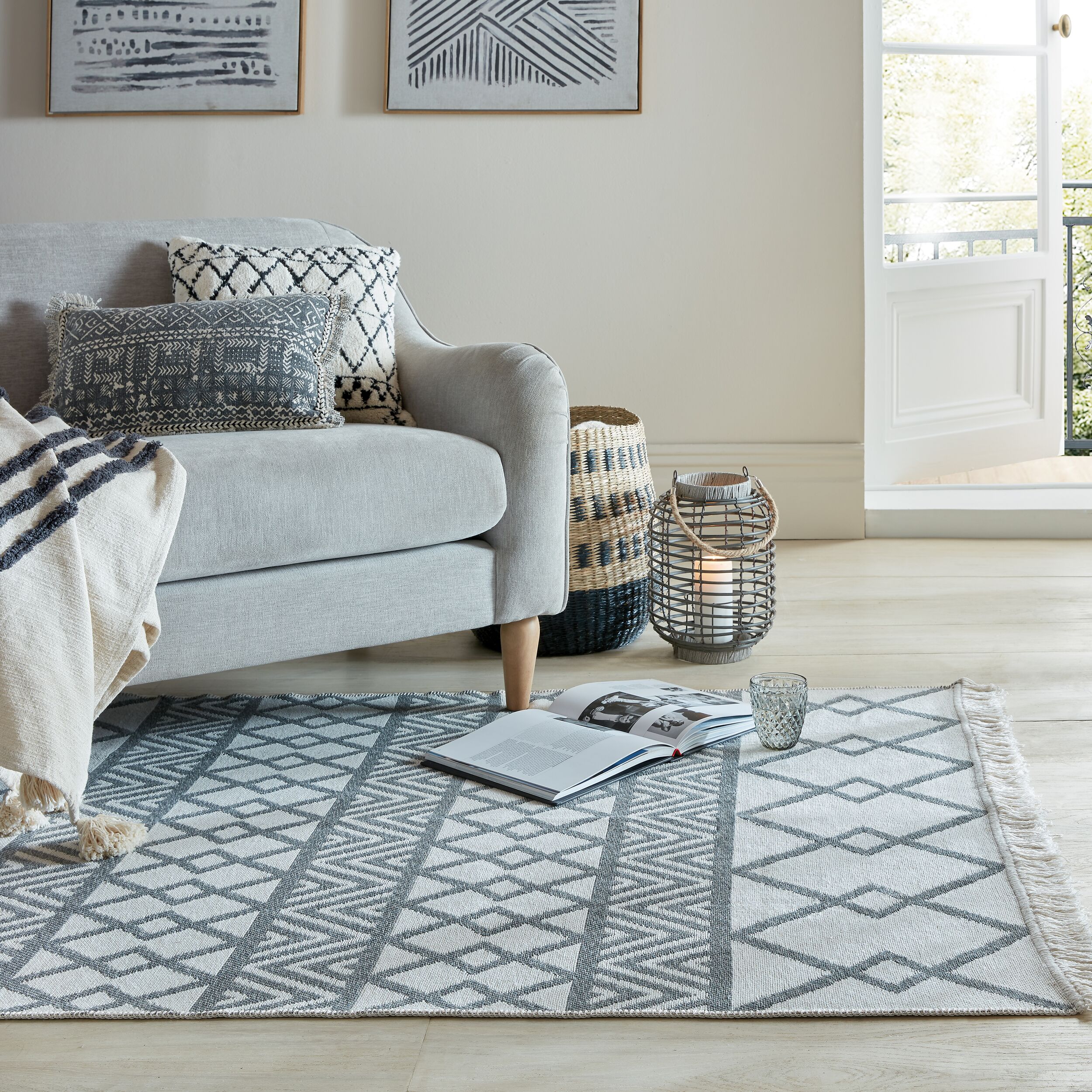 flair-rugs-teo-recycled-berber-teppich image 3