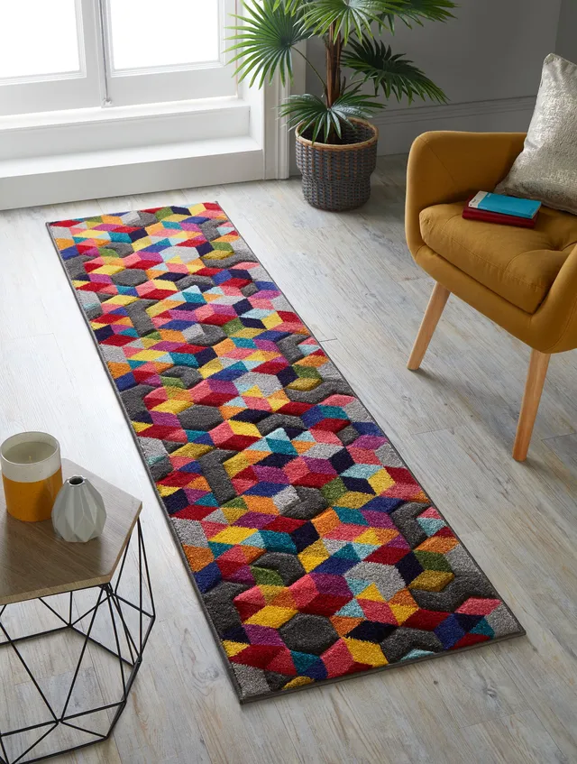 flair-rugs-dynamic-geometric-bunt-l-ufer image 1