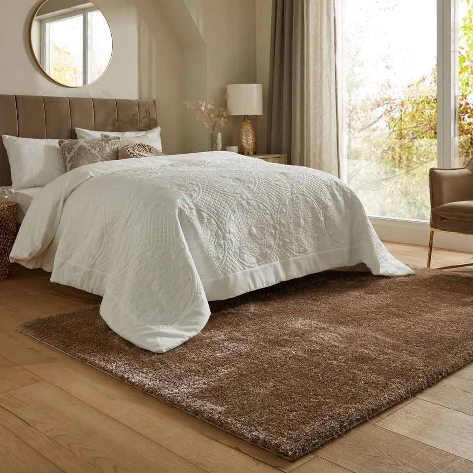 flair-rugs-velvet-shaggy-recycling-teppich image 1