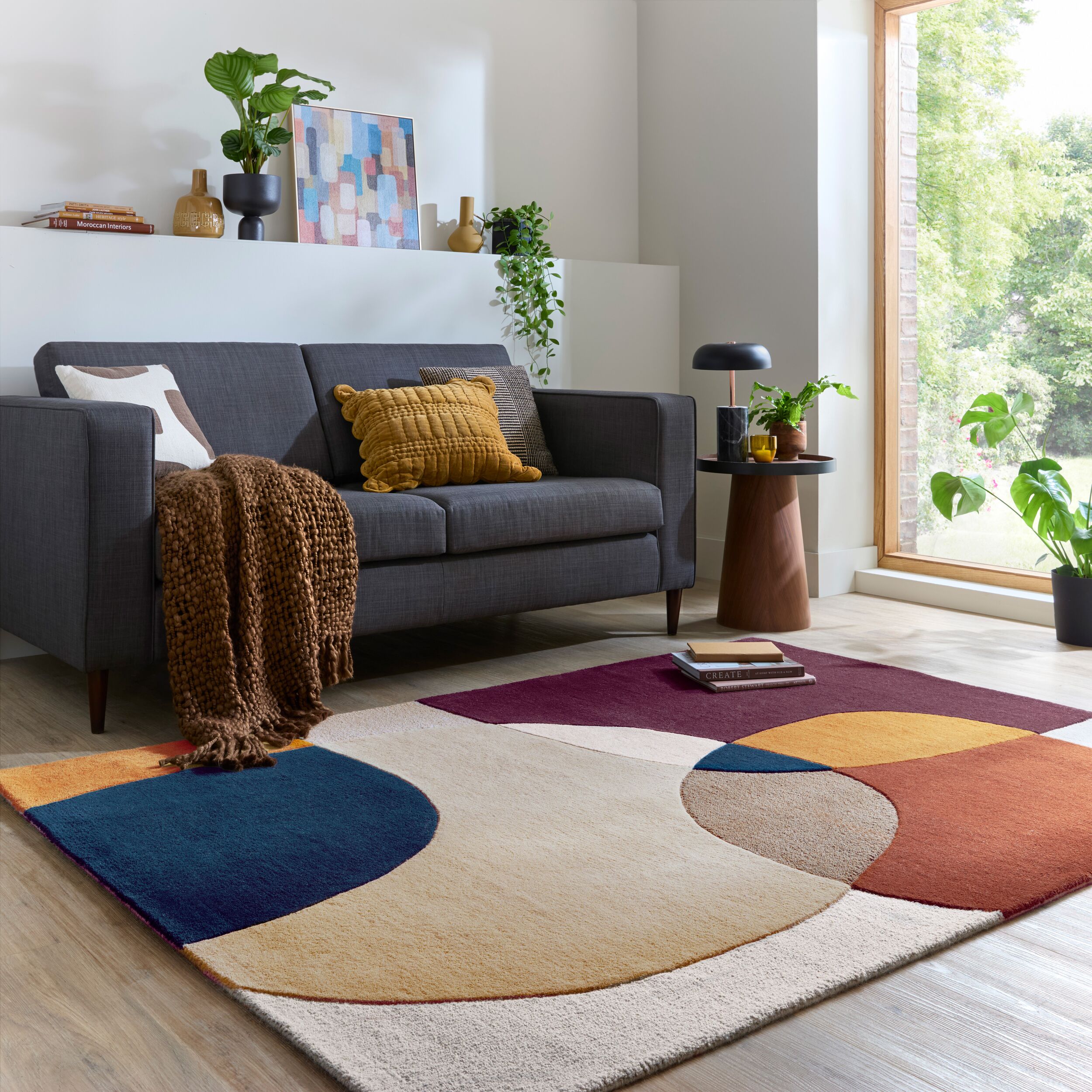 flair-rugs-glow-moderner-wollteppich image 3