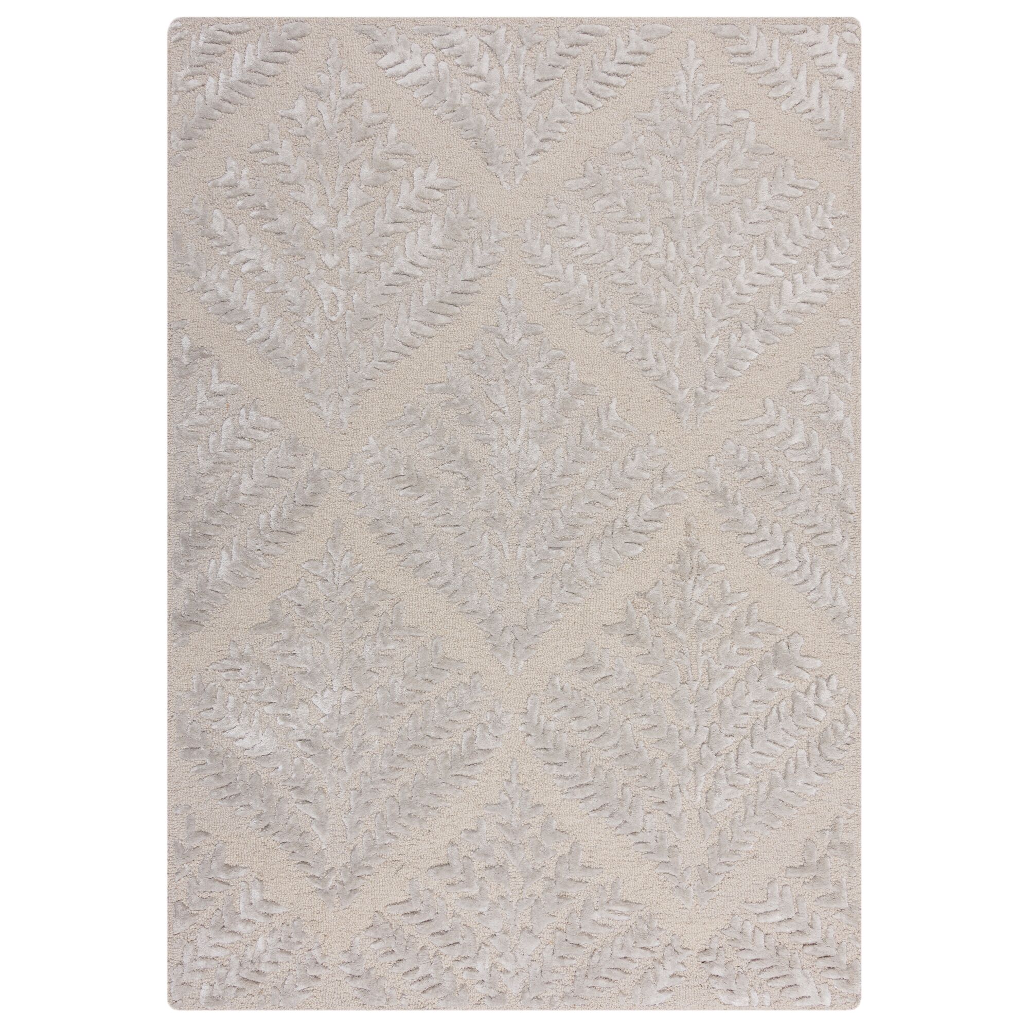 flair-rugs-sloane-viscose-wool-blend-floral-teppich image 2